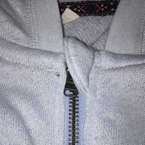 Roxy basic blue zip up - Picture 3 of 3
